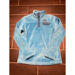 Women’s Patagonia Fleece Snap Pullover Small Blue